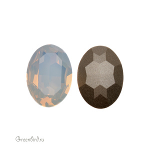 4127 Oval Fancy Stone 30х22 мм – White Opal (#234)