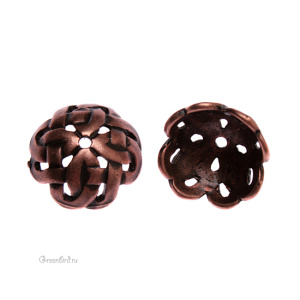 JBB Чашечка "Кельтский узел", ант. медь (J106-511)