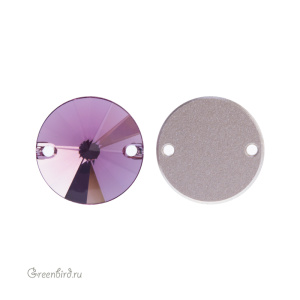 Swarovski пришивные 3200 Риволи 14 мм, ирис (#219), 1 шт.