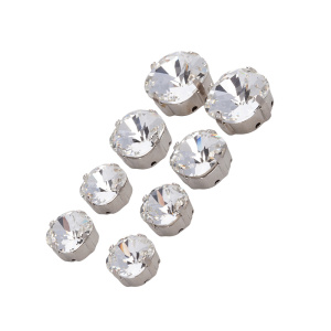 Crystalbird Микс кристаллов 4470C – Crystal, родий, уп.8 шт. (#CBCS-MIX02)