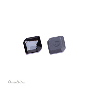 2777 Кристалл горячей фиксации Small Hexagon 5 х 4,2 мм – Black Diamond (#215), M-Foiled, 1шт.