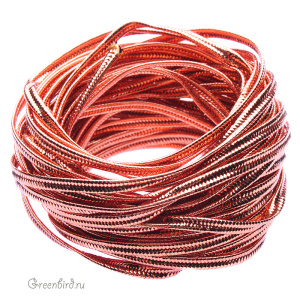 Сутаж Smooth Copper, 5 метров (ST1200-144)