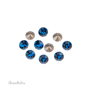 Swarovski 1088 Шатон SS19, капри синий (#243), уп. 10 шт.