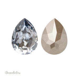 Swarovski 4320 Капля 18х13 мм, голубая дымка (#001BLSH), 1 шт.