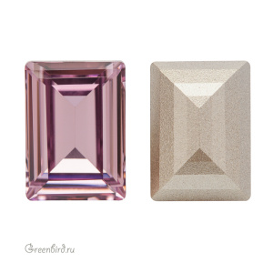 Swarovski 4527 Прямоугольник 14x10 мм, светлый аметист (#212), 1 шт.