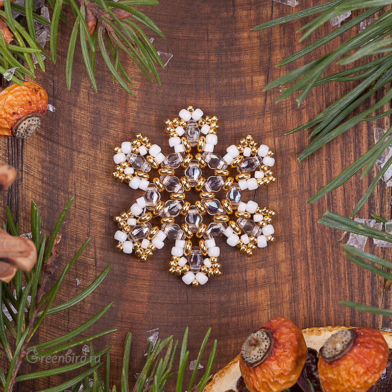 PDF схема Снежинка #9