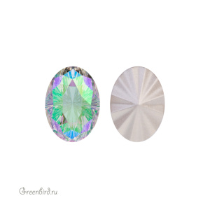 Swarovski 4160 Магический Овал 8х6 мм, райское сияние (#001PARSH), 1 шт.