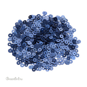 Пайетки LM Paris 3мм плоские, 10504 (#LM86)