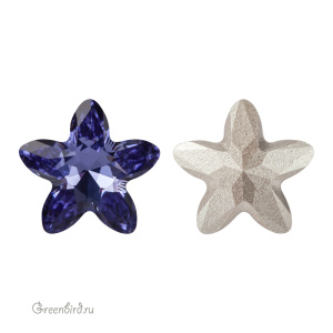 4754 Starbloom 13x13,5 мм – Tanzanite (#539)