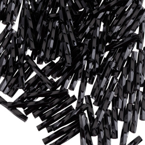 MIYUKI Twisted Bugle 12mm – Black (#401)