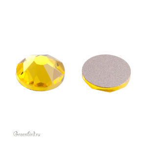 Swarovski 2088 Клеевые стразы круглые SS30, цитрин (#249), 1 шт.