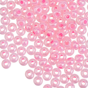 Czech 6/0, непрозрачный, Pink Ceylon (#37175)