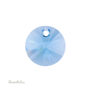 6428 подвеска Mini Disk Pendant 12mm – Aquamarine (#202)