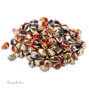 Pinch Beads 5x3mm, California Gold Rush, 10 гр (#23980/98542)