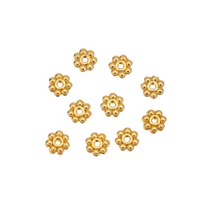 Спейсер "Бусинки" 5 мм, золото, уп.10 шт. (#CN-BM-005G) Спейсер "Бусинки" 5 мм, золото, уп.10 шт. (#CN-BM-005G)