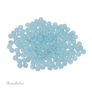 Matubo 8/0, Matte Silk Opal Blue, 5 гр (#M61300)