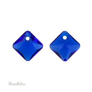 Swarovski 6431 подвеска Принцесса 11,5 мм, величественный синий (#296), 1 шт.