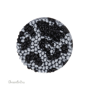 Swarovski 897521 Кристальная ткань Ultrafine Rocks 20 мм, WP23876 (#012/280), 1 шт.