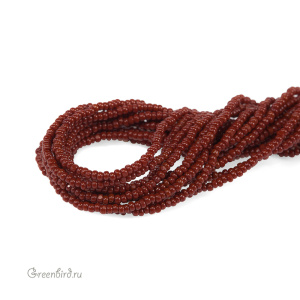 Бисер граненый Preciosa Charlotte Cut 13/0, Brown (#93300), 10 г