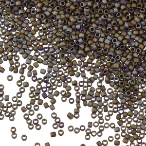 Бисер TOHO Round 15/0 матовый (#614), 10 г