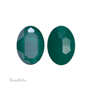 Swarovski 4127 Овал 30х22 мм, королевский зеленый (#001L109S), 1 шт.