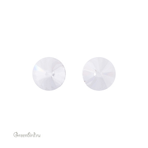 Swarovski 1122 Риволи SS39, прозрачный без фольги (#001UNF), 1 шт.