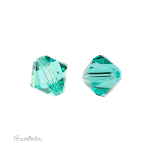 Swarovski 5328 Биконус 8 мм, светлый изумруд (#254), 1 шт.