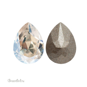 Swarovski 4320 Капля 6х4 мм, лунное сияние (#001MOL), 1 шт.