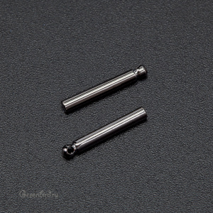 Подвеска "Цилиндр", gunmetal, 1 шт. (#SVA-BASE-301T)