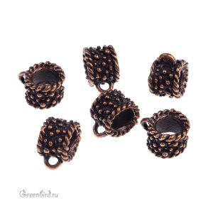 "Время рыцарей", бейл, ант. бронза, 1 шт. (#13104)