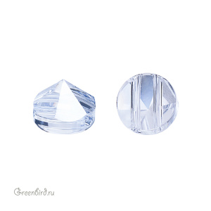 Swarovski 5062 Бусина Шип круглый 7,5 мм, голубая дымка (#001BLSH), 1 шт.