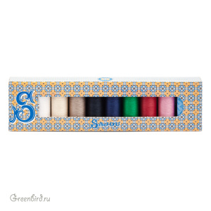 Набор нитей Au Chinois Sajou – No.120 150 м, 8 цветов (#08_BO_01)