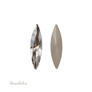 Swarovski 4200 Маркиз 35х9,5 мм, серебристая дымка (#001SSHA), 1 шт.