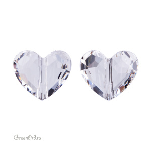 5741 Бусина Love Bead 12mm – Crystal (#001)