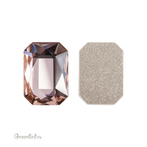 Swarovski 2602 Клеевые стразы Октагон 14х10 мм, винтажный розовый (#319), 1 шт.