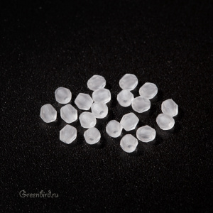 Swarovski 5000 Бусины круглые 3 мм, прозрачный матовый (#001MFIN), уп. 20 шт.