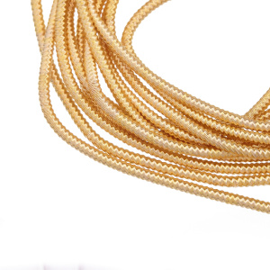 Канитель фигурная "зигзаг" 1,7 мм, яркое золото (KAN4756)