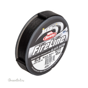 Black Satin Fireline 8lb 0.007'' 50YD катушка Black Satin Fireline 8lb 0.007'' 50YD катушка