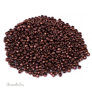 Бисер TOHO Takumi 11/0 темная бронза (#222), 10 г