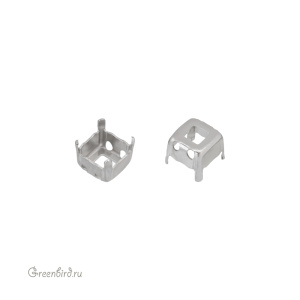 4480 Оправа для ювелирного кристалла Imperial FS 6 мм, белая бронза