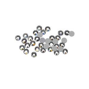 Crystalbird Клеевые стразы круглые SS16, прозрачный (#101), уп. 36 шт.