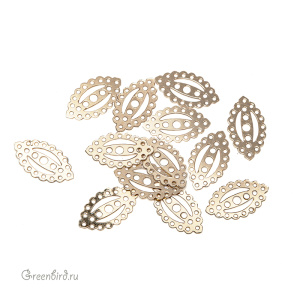 Пайетки LM Paris Fantasy 1216R – Or B2, 10 шт (#LMFAN_29)