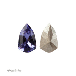 Swarovski 4707 Узкий триллиант 7,8x4,9 мм, танзанит (#539), 1 шт.