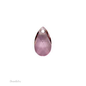 6106 подвеска Pear Shaped 16mm – Antique Pink (#001ANTP)