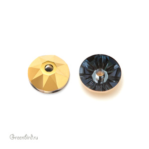 Swarovski 3188 Пайетки 6 мм, золото (#001AUR), 1 шт.