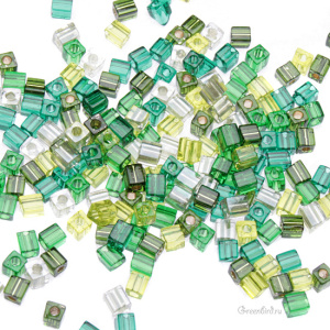 MIYUKI Cube 3 мм (#MIX03) MIYUKI Cube 3 мм (#MIX03)