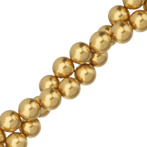 Swarovski Жемчуг 12 мм #5810 Royal Gold (#2034)