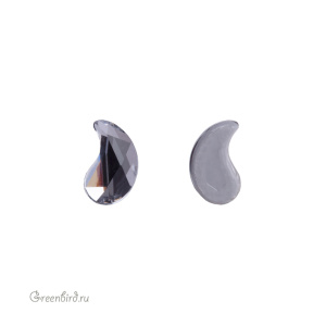 Swarovski 2365 Термостразы Пейсли Y 6х3,7 мм, прозрачный (#001), 1 шт.