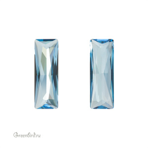 4547 Princess Baguette 15x5 мм – Aquamarine Unfoliled (#202UNF)