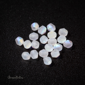 5000 Бусины круглые 3mm – Crystal Matt Finish AB (#001MATAB)